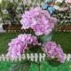 thumbnail image 3 of Lámparas solares para decoración de jardín al aire libre, paquete de 2, lámpara de flores de hortensia solar a prueba de agua, luces LED para exteriores, luz de camino, luces solares para jardín,, 3 of 6