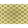 thumbnail image 1 of Ahgly Company Machine Washable Indoor Rectangle Transitional Sun Yellow Area Rugs, 7' x 10', 1 of 7