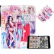thumbnail image 3 of Libro de cartas del 25.º aniversario de One Piece, Monkey D. Luffy, Nami, Uta, figuras de acción de poliuretano de hojas sueltas con cremallera de 9 cuadrículas, colección de juegos, 3 of 5