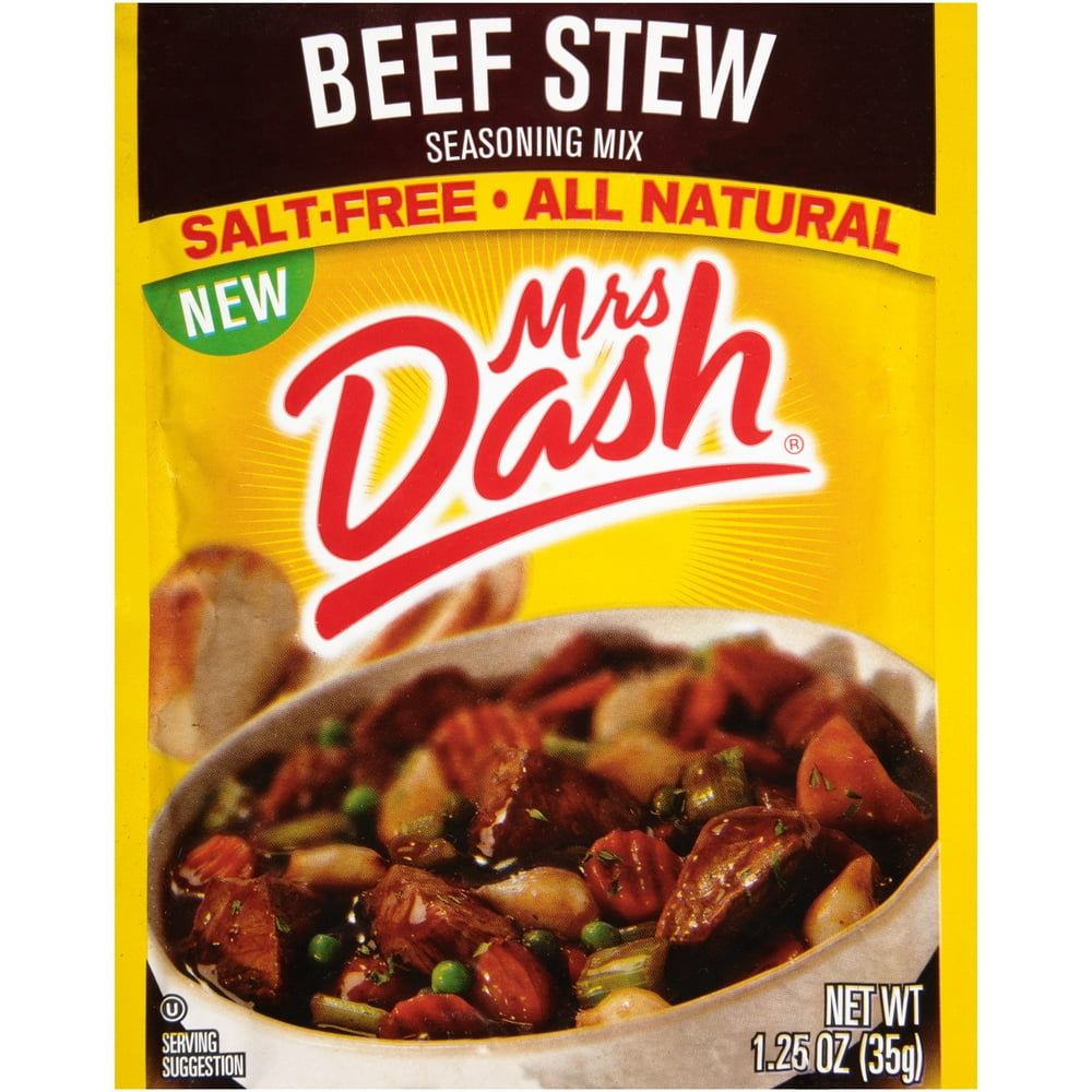 Mrs. Dash Beef Stew Seasoning Mix 1.25 oz. Pouch