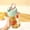 Green, variant on Pastel 800ml Water Bottle with Straw, BPA-Free & Leakproof for Students Daily Hydration, Cute Aesthetic Water Jug with Handle & Infuser, Flip-Top Lid, White