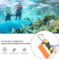 thumbnail image 3 of Wweixi 1/2/3 Diving Spring Rope Sturdy Convenient Reliable Flexible Fix Accessory Anti-lost Ropes Loss Proof Strap Safe Fixators for Cameras Orange 1 Pc, 3 of 6
