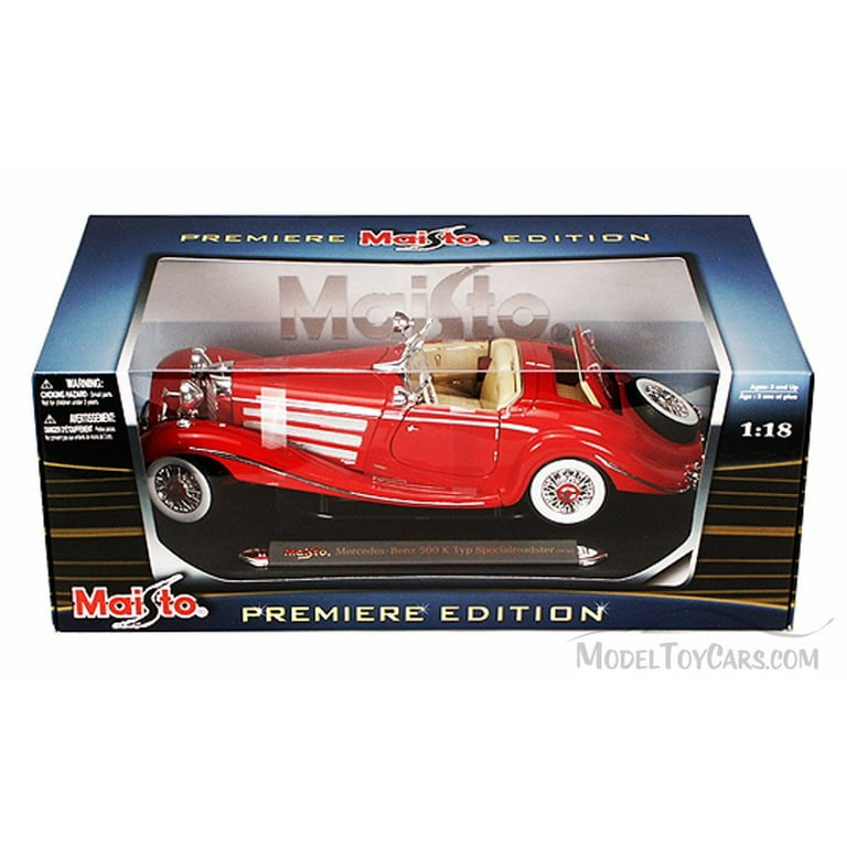 Maisto Mercedes Benz A-class 1997 Red 1:18 Scale Diecast Car Special  Edition -  Finland