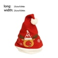 thumbnail image 4 of Inteprter Sombrero de Navidad Accesorios Suministros para fiestas Adorable Festival Tocados Disfraz Sombreros Año Nuevo Navidad Santa Caps Adorno de Kits de decoración para fiestas Alce Inteprter HA069652-03, 4 of 6