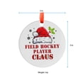 thumbnail image 5 of Field Hockey Player3 Christmas Ornament, Holiday Tree Ornament, Gift for Mom, Love Day Home Decor, Festival Gift Ornament, Keepsake 2025, 5 of 5