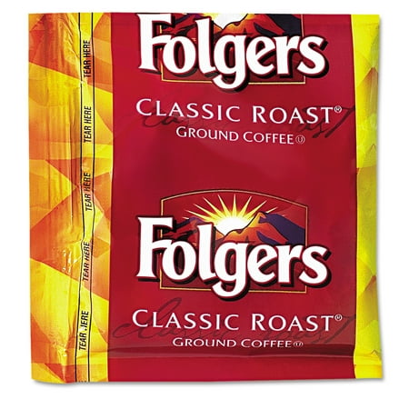 Folgers Filter Packs - Folgers Coffee, Classic Roast, .9oz Fractional Packs, 36/Carton