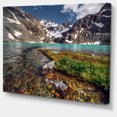 thumbnail image 2 of Crystal Clear Creek in Mountains - Large Landscape Canvas Art Print, 2 of 4
