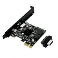 thumbnail image 2 of relayinert PCIE to USB3.0 Expansion Card Port Professional Computer Accessory Connecting Converter Type-c 15pin Adapter Cards Full Height Size, 2 of 6