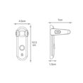 thumbnail image 5 of (White) 4-pack Door Handle Child Safety Latches, Upgraded Child Safe, 5 of 5