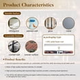 thumbnail image 3 of 2 Pcs Bar Refrigerator Wraps Self-Adhesive Refrigerator Wrap Set Removable Fridge Sticker Fridges Panel Cover Sticker for Kitchen, 3 of 9