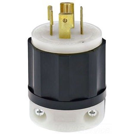 Leviton 2521 Locking Plug, 20A, 3PH Y 277/480V, 4P5W