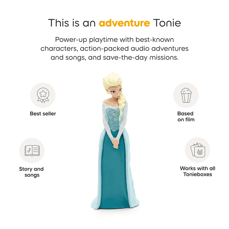 tonies Disney Frozen: Elsa Audio Toy Figurine, Age Group 3+