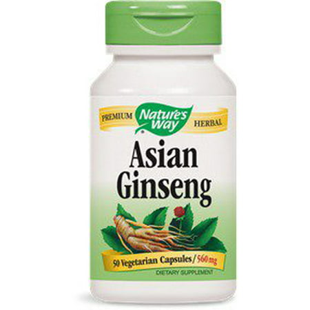 Le ginseng asiatique Nature's Way 50 Caps