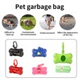 thumbnail image 4 of Wweixi Dog Poop Bag Dispenser Portable Outdoor Bone Shape Garbage Case Pet Cat Poo Waste Box Holder, 4 of 9