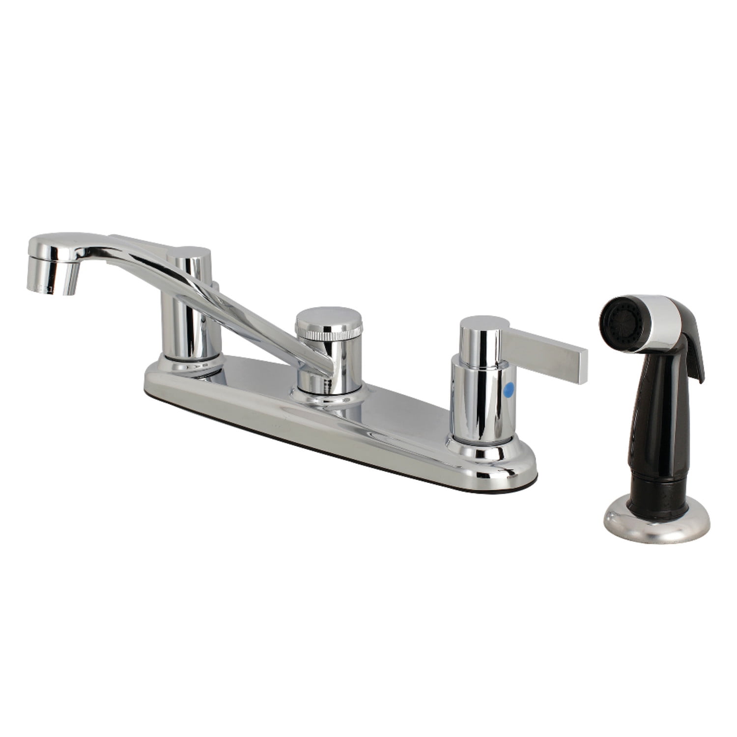 Kingston Brass FB112NDL 8Inch Centerset Kitchen Faucet, Polished