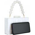 thumbnail image 3 of Gets Acrylic Clutch Purses for Women with Marbling Purses and Handbags Elegant Banquet Evening Crossbody Bag, 3 of 10