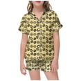 thumbnail image 2 of WEAIXIMIUNG Children's Easter DIY Hand Painted Home Outfit Set With Colorful Pajamas Girls Can Play And Wear It Daily 150, 2 of 5