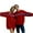 Red, variant on Romantic His & Hers Matching Valentine Sweatshirts Custom Lovers Pullover Set Perfect Gift for Couples, Black,S