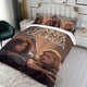 thumbnail image 3 of Ginny y Georgia Conjunto de sábanas temático, trío de piezas, cómodo y amigable con la piel, diseño único, regalo de decoración para el hogar para familiares, amigos y fans,140cm *210cm, 3 of 6