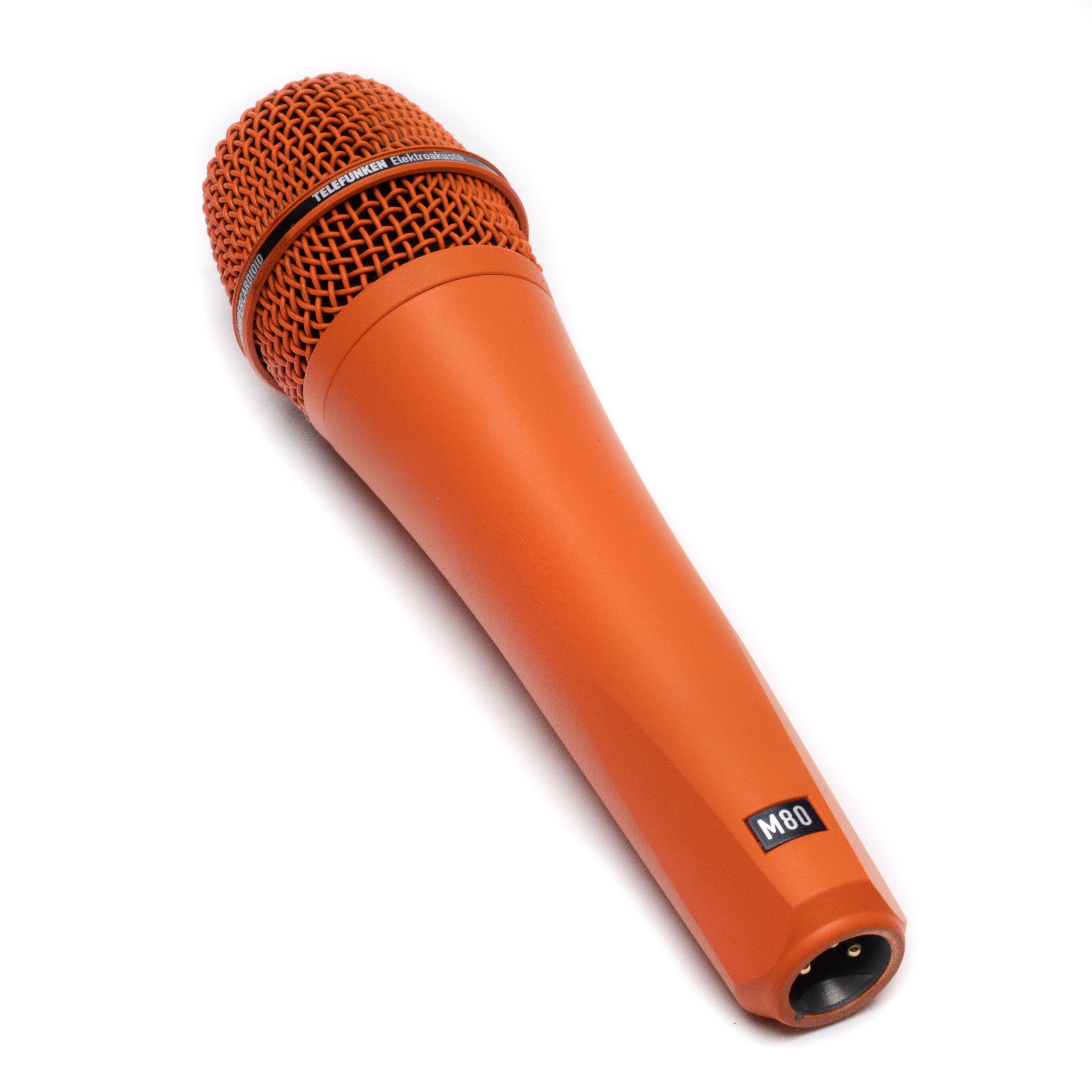 Telefunken USA Custom Shop M80 Dynamic Handheld Microphone Orange