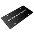 thumbnail image 3 of Dodge Challenger 3D Logo on Logo Pattern Black Aluminum License Plate, 3 of 6