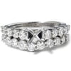 Pompeii White Gold 1 1/2ct G SI Diamond Engagement Wedding Ring Set (G,SI)