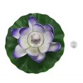 thumbnail image 1 of Lámpara de flor de loto LED que cambia de color, lámpara de flor de loto LED impermeable con energía solar Lámpara de flor de loto LED que cambia de color, máxima eficiencia, 1 of 12