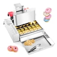thumbnail image 1 of VEVOR Commercial Automatic Donuts Machine, 6 Rows Donuts Making Equipment, 360 pcs/hour Electric High Power Doughnut Maker, 1 of 9