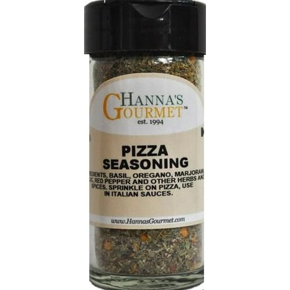Hanna's Pizza Seasoning, 4 fl oz Glass Jar
