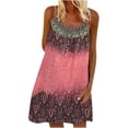 thumbnail image 1 of Vestido HUOGUO De Verano Sin Mangas De Moda Casual Para Mujer, 1 of 5
