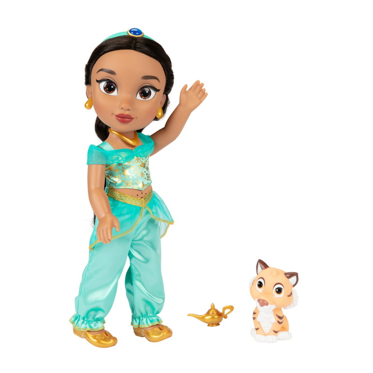 Disney Princess Singing Jasmine Toddler Fashion Doll with Friend and  Accessories