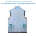 thumbnail image 5 of Men Women Summer for Smart Cooling Vest Air Conditioned Clothes Lightweight Waistcoat Sleeveless for Jacket with Fans Po, 5 of 21