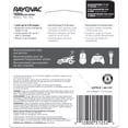 thumbnail image 6 of Rayovac Rechargeable AA Batteries (8 Pack), NiMH Double A Batteries, 6 of 6