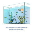 thumbnail image 2 of Greeniant Termómetro de acuario LCD Digital electrónico acuario 3D medidor de temperatura Digital pegatina pez camarón tortuga Aseo de mascotas oro Greeniant PT001358-02, 2 of 6