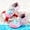 Pink, variant on Girls Quick Drying Water Shoes, Soft Sole Non Beach Sneakers, Aqua Socks Swim Shoes with Easy Strap Closure for Kids 1-9 Years