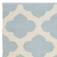 thumbnail image 4 of SAFAVIEH Montauk Proinsias Geometric Cotton Area Rug, Light Blue/Ivory, 2'6" x 4', 4 of 5