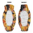 thumbnail image 6 of ZIATUBLES 2-Pack UTV Seat Covers, Universal Waterproof Scratch-Resistant Front Bench Protector Set for Mule, Easy Install Clean for Farm Ranch Truck, Vintage Tropical Gorilla Palm Tree Print, 6 of 8