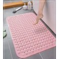 thumbnail image 4 of Alfombra de baño de PVC antideslizante, alfombra de baño para ducha, impermeable, para el hogar, baño, inodoro, Hotel, alfombra rosa oso de fresa Electrónica, 4 of 5