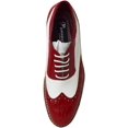 thumbnail image 3 of Men's Dress Shoes Wingtip Lace Up Brogue Oxfords Casual, 3 of 4