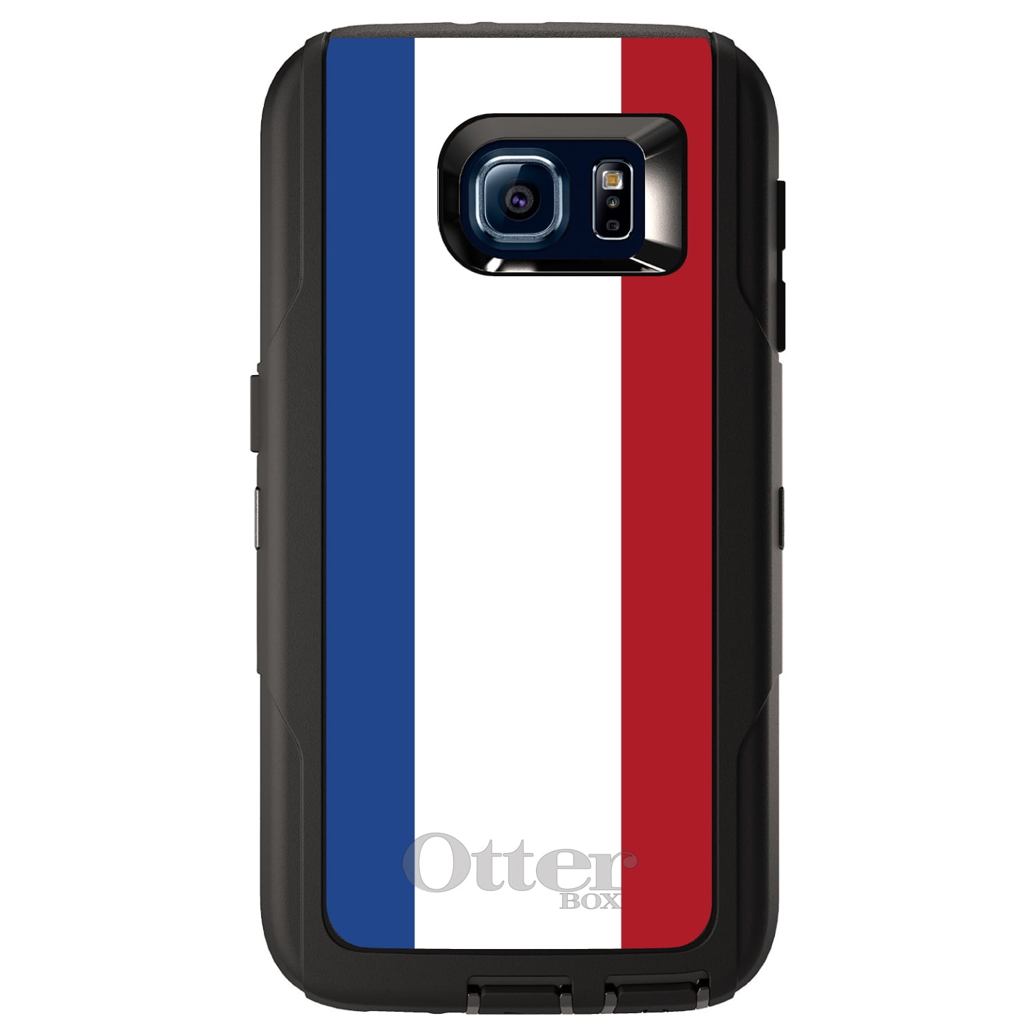 CUSTOM Black OtterBox Defender Series Case for Samsung Galaxy S6 Holland Flag