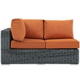 thumbnail image 5 of Modway Summon Outdoor Patio Sunbrella® Left Arm Loveseat in Canvas Tuscan, 5 of 5