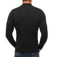 thumbnail image 4 of ZKCCNUK Men Solid Casual Pullover Long Sleeve Close Knitted Sweater Turtleneck Blouse Tops Shirt, 4 of 4