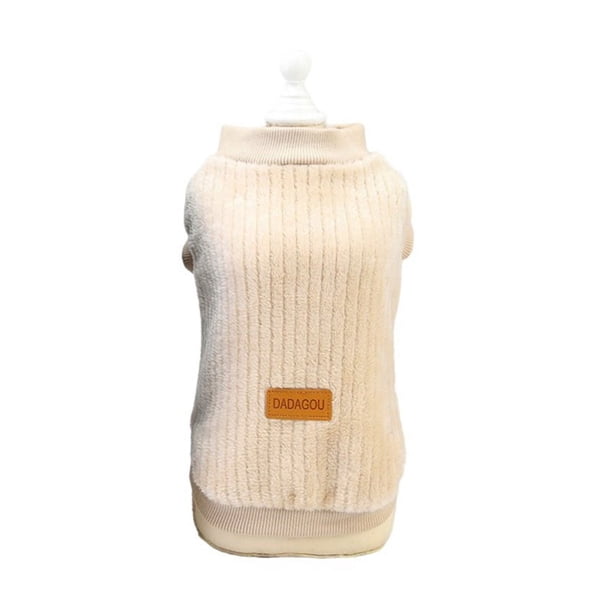 Chaleco polar cálido para mascotas, ropa de invierno para perros pequeños, chaquetas para cachorros y gatos, abrigos para chihuahuas, yorkshire terrier, schnauzer, shih tzu y carlino.