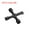 Black, variant on REGALWOVEN Multi-Functional Universal Cross Key, 4 Way Gas Water Meter Key Black