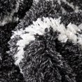 thumbnail image 6 of Well Woven Juni Soren Scandinavian Moroccan Lattice Dark Grey Thick Nordic Shag 7'10" x 9'10" Area Rug, 6 of 8