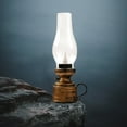 thumbnail image 2 of Night Lights Retro Flameless Table Lamp LED Kerosene Lamps for Bedside Tables Battery Powered Oil Lamps Ideal for Candle Bedrooms and Living Room Decoration, 2 of 9