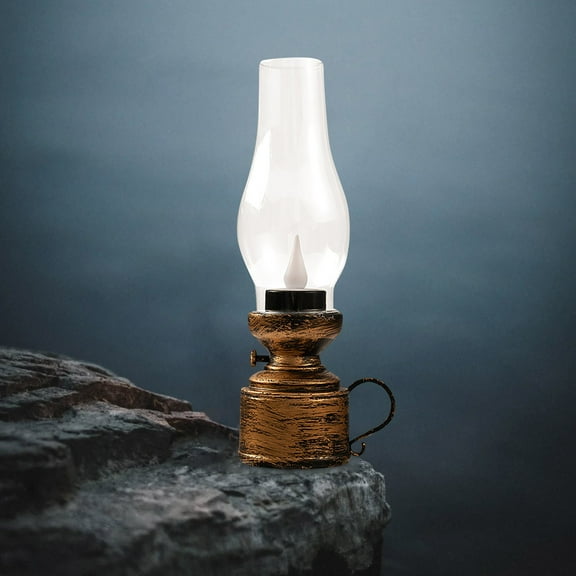 Style Flameless LED Table Lamp for Bedroom Night Light and Living Room