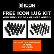 17x8.5 Icon Alloys Rebound Pro Satin Black Wheel 5x5 (-6mm) Fits select: 2010-2015 JEEP GRAND CHEROKEE, 2021 JEEP WRANGLER UNLIMITED