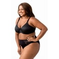 thumbnail image 2 of Elila Women's Plus Size Smooth Curves Molded Underwire, Medium Coverage & Support, Style 2411 Black, 2 of 5