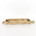 thumbnail image 3 of Mango Wood Nested Trays Set Of 2, Natural/White, 3 of 3